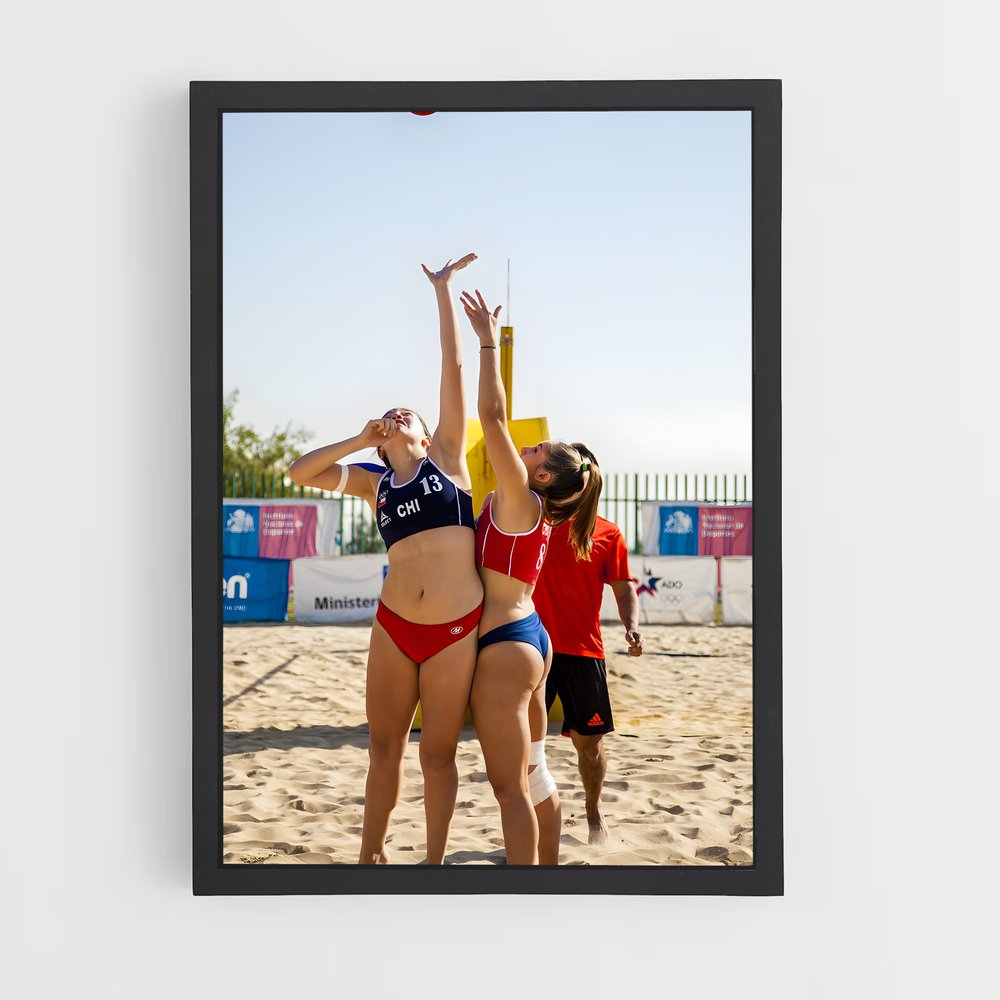Poster Beach handball (vue 2)